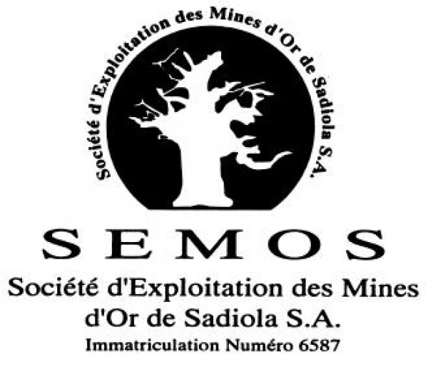 Logo de SEMOS - SOCIETE D'EXPLOITATION DES MINES D'OR DE SADIOLA SA