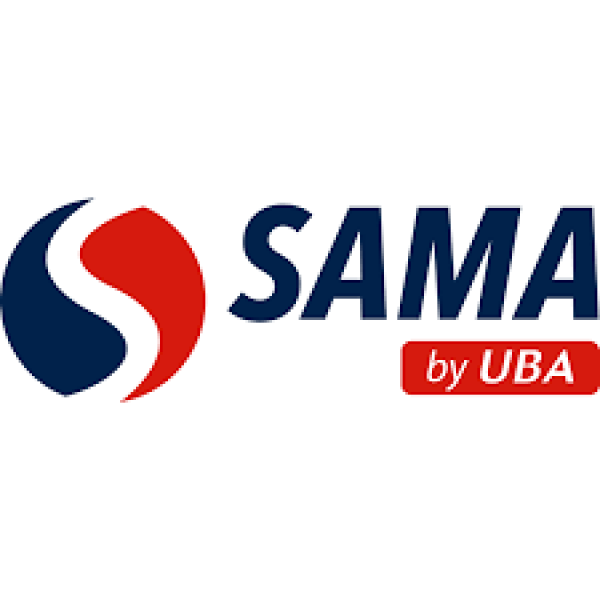 Logo de SAMA Money by UBA
